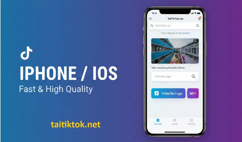 Tiktok trên điện thoại Iphone